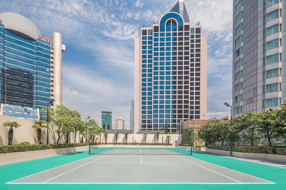 Отель The Kunlun Jing An Шанхай Экстерьер фото
